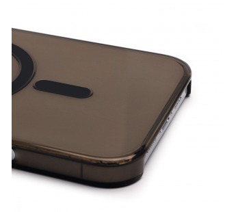 Чехол-накладка ORG PC Clear Case SafeMag для "Apple iPhone 16 Pro Max" (transparent/black) (234520)#2088497