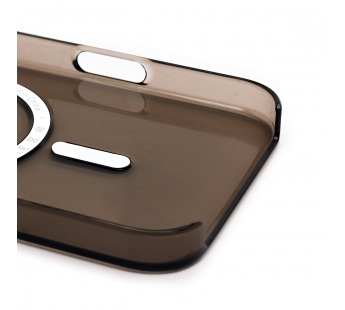 Чехол-накладка ORG PC Clear Case SafeMag для "Apple iPhone 16 Pro Max" (transparent/black) (234520)#2069103