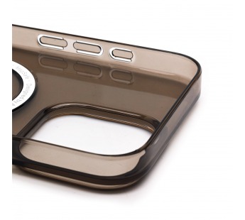 Чехол-накладка ORG PC Clear Case SafeMag для "Apple iPhone 16 Pro Max" (transparent/black) (234520)#2069104