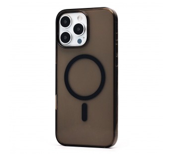 Чехол-накладка ORG PC Clear Case SafeMag для "Apple iPhone 16 Pro Max" (transparent/black) (234520)#2069105