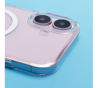 Чехол-накладка PC Clear Case SafeMag для "Apple iPhone 16" (transparent) (234521)#2066905