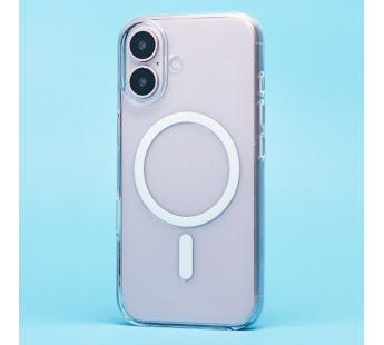 Чехол-накладка PC Clear Case SafeMag для "Apple iPhone 16" (transparent) (234521)#2066906