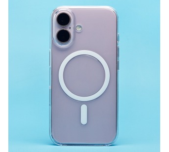 Чехол-накладка PC Clear Case SafeMag для "Apple iPhone 16" (transparent) (234521)#2066907