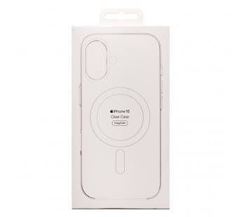 Чехол-накладка PC Clear Case SafeMag для "Apple iPhone 16" (transparent) (234521)#2088489