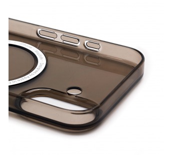 Чехол-накладка ORG PC Clear Case SafeMag для "Apple iPhone 16" (transparent/black) (234517)#2069097