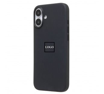 Чехол-накладка ORG Silicone Case SafeMag с анимацией для "Apple iPhone 16 Plus" (black) (235633)#2069095
