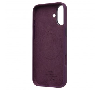 Чехол-накладка ORG Silicone Case SafeMag с анимацией для "Apple iPhone 16 Plus" (purple) (235634)#2069081