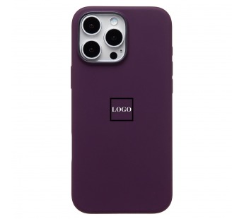 Чехол-накладка Silicone Case SafeMag с анимацией для "Apple iPhone 16 Pro Max" (purple) (235650)#2052089