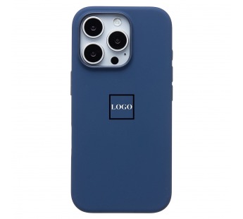 Чехол-накладка Silicone Case SafeMag с анимацией для "Apple iPhone 16 Pro" (dark blue) (235646)#2052086