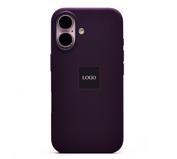 Чехол-накладка Silicone Case SafeMag с анимацией для "Apple iPhone 16" (purple) (235626)#2052735