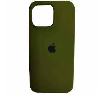 Чехол силиконовый Silicone Case ORG iPhone 16 Pro Max хаки (13)#2051991