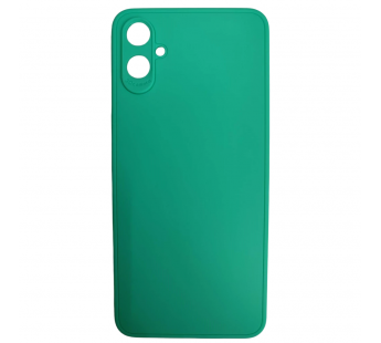 Чехол силиконовый Samsung A05 матовый с защитой камеры мятный#2051926