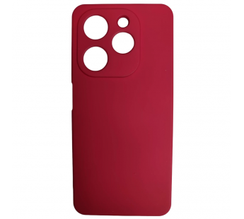 Чехол силиконовый Tecno Spark Go 2024/Pop 8 Silicone Cover Nano 2mm вишневый#2052006