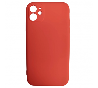 Чехол силиконовый iPhone 11 Silicone Cover Nano 2mm оранжевый#2052070