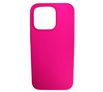 Чехол силиконовый iPhone 15 Pro Silicone Cover Nano 2mm фуксия#2052054