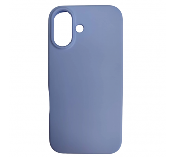 Чехол силиконовый iPhone 16 Silicone Cover Nano 2mm сиреневый#2052044