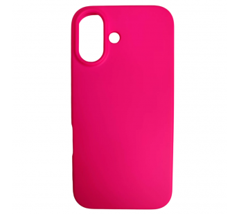 Чехол силиконовый iPhone 16 Silicone Cover Nano 2mm фуксия#2052045