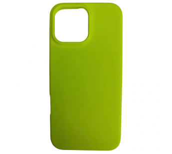 Чехол силиконовый iPhone 16 Pro Max Silicone Cover Nano 2mm салатовый#2052035