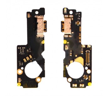 Шлейф (плата) для Xiaomi Poco M5/M4 5G + системный разъем + микрофон (100% components)#2054044