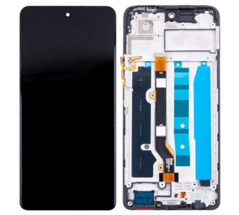 Дисплей для Tecno Spark 20 Pro (KJ6) модуль с рамкой Черный - OR#2082218