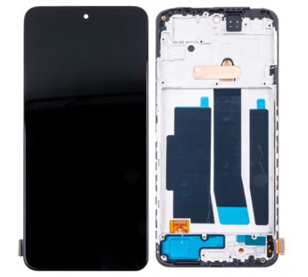 Дисплей для Xiaomi Redmi Note 11S 4G/Poco M4 Pro 4G (2201117SY/2201117PG) модуль с рамкой Черный - (OLED)#2080564