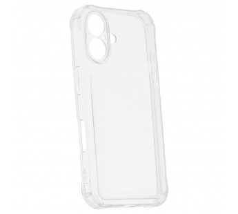 Чехол-накладка для iPhone 16 Plus (с защитой камеры, прозрачный)#2064158