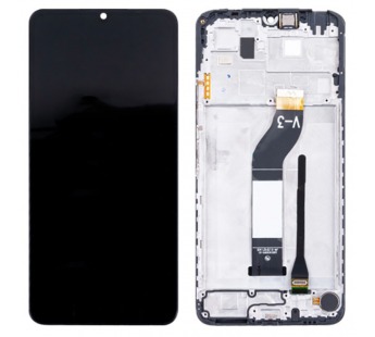 Дисплей для Xiaomi Poco C65 (2310FPCA4G) модуль с рамкой Черный - OR#2086788