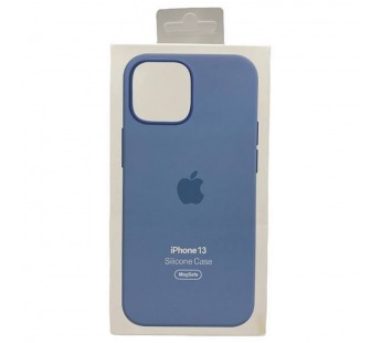 Чехол iPhone 13 Silicone Case MagSafe OR с Анимацией Blue Fog#2053881