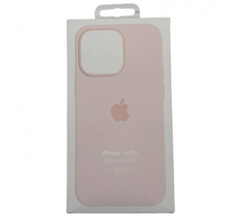 Чехол iPhone 14 Pro Silicone Case MagSafe OR с Анимацией Chalk Pink#2053986