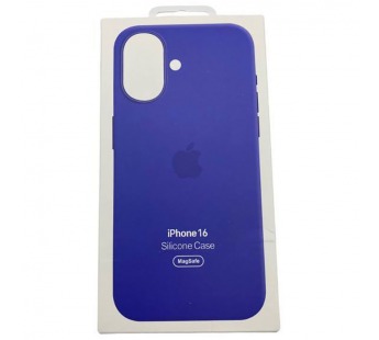 Чехол iPhone 16 Silicone Case MagSafe OR с Анимацией Ultramarine#2053997