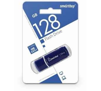 128GB накопитель  USB 3.0 SMARTBUY Crown синий#2053925