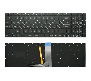 Клавиатура MSI WE62 7RJ черная c RGB-подсветкой#2053853