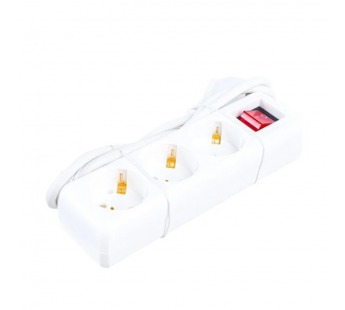 Удлинитель У03 3 места 2Р+РЕ/1,5 метра 3х1мм2 16А/250В IEK WYP 10-16-03-01-Z-17, шт#2090355