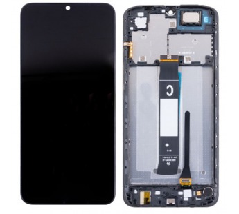 Дисплей для Xiaomi Redmi A2+ (23028RNCAG) модуль с рамкой Черный - OR#2076014