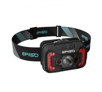 Фонарь налобный EPILSO EPF-105 (CREE XTE 5W + COB, 1x1800mAh, 5В, USB, пластик)#2054317