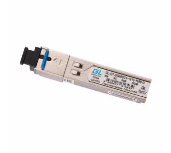 Модуль SFP GIGALINK GL-OT-SG08SC1-1310-1550-D, шт#2054820