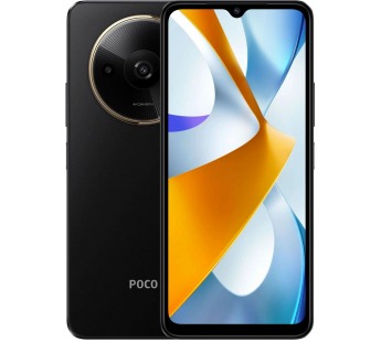 Смартфон Xiaomi POCO С61 4Gb/128Gb Black (6,78"/8МП+5МП/4G/NFC/5000mAh)#2055177