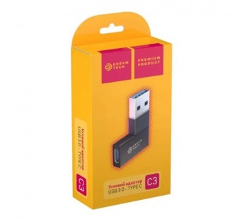 Переходник OTG - Type-C DREAM C3 черный#2111833