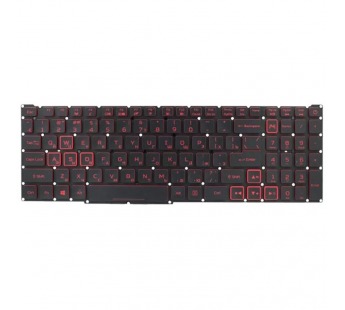 Клавиатура Acer Nitro 5 AN515-58 с красной подсветкой (узкий шлейф клавиатуры)#2100881