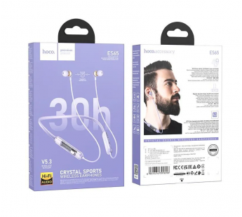 Bluetooth-наушники внутриканальные Hoco ES65 (повр. уп.) (purple) (238578)#2055079