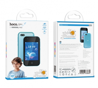 Детский мобильный телефон HOCO Y102 (голубой)#2055592
