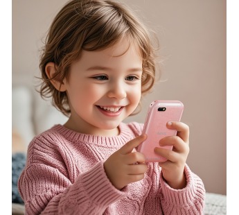 Детский мобильный телефон HOCO Y102 (розовый)#2055649