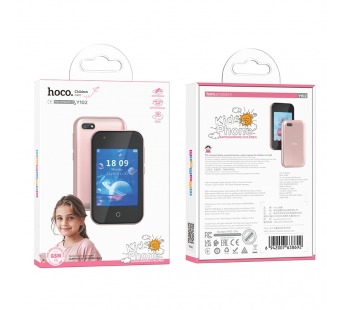Детский мобильный телефон HOCO Y102 (розовый)#2055650
