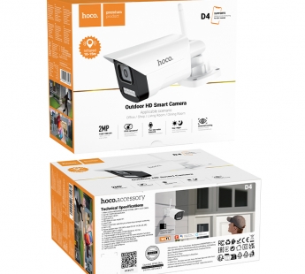  IP-камера HOCO D4 PZT HD (белый)#2055670