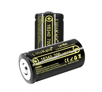 Аккумулятор LiitoKala 16340 Lii-16A 700mAh #2056071