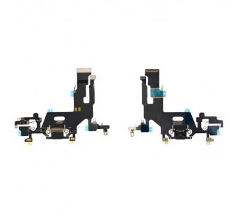 Шлейф для iPhone 11 + разъем зарядки + микрофон (черный) 100%#2069359