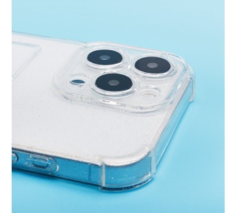 Чехол-накладка - SC300 с картхолдером для "Apple iPhone 16 Pro Max" (white) (236532)#2096549