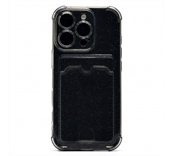 Чехол-накладка - SC300 с картхолдером для "Apple iPhone 16 Pro" (black) (236533)#2096547