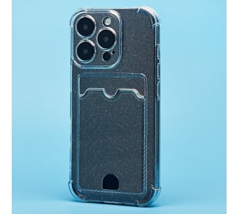 Чехол-накладка - SC300 с картхолдером для "Apple iPhone 16 Pro" (white) (236534)#2096542