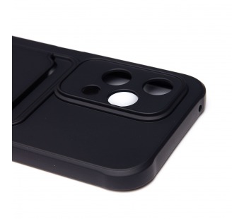 Чехол-накладка - SC304 с картхолдером для "Honor 200 lite" (black) (232710)#2061848